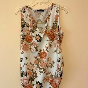 Floral blouse size M